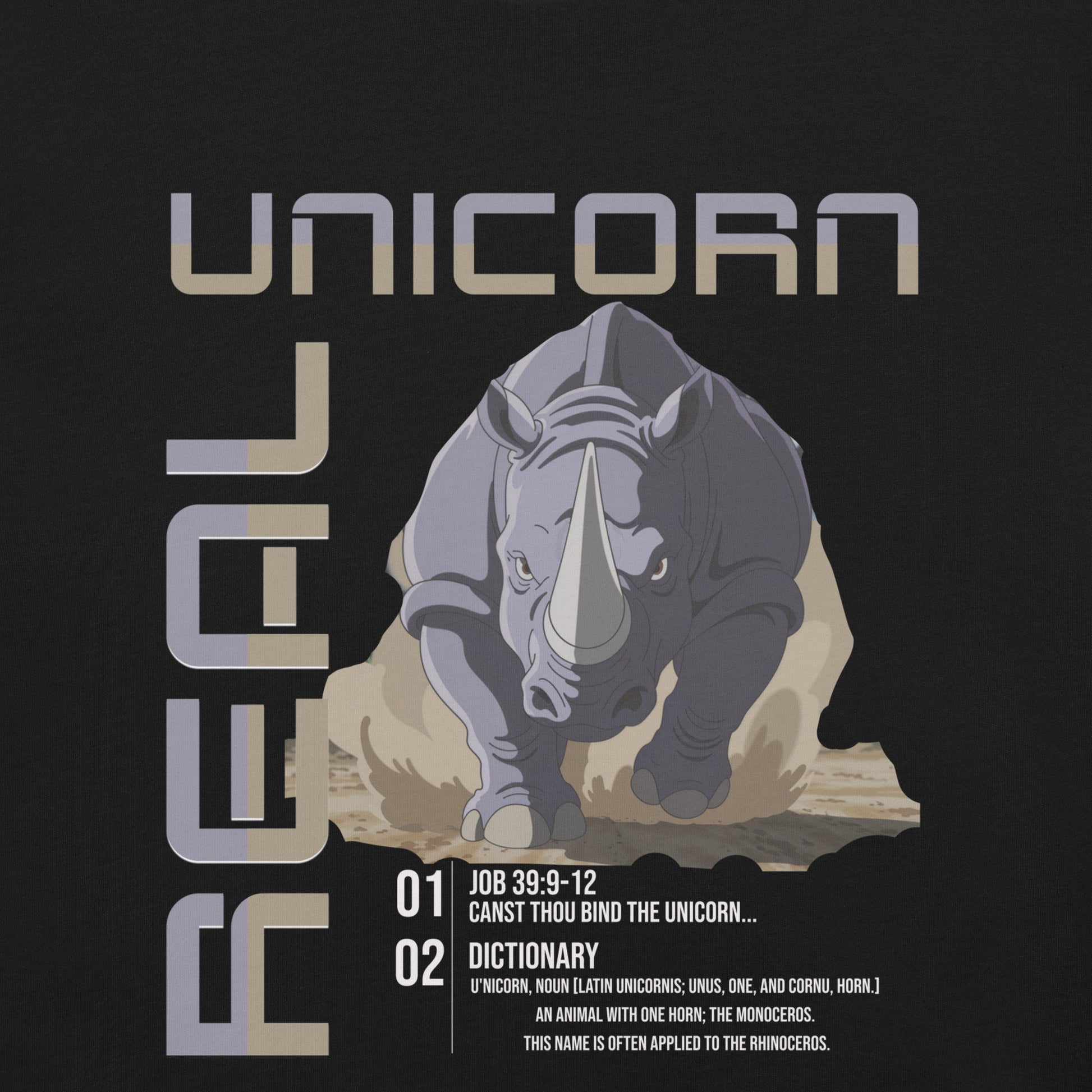 Real Unicorn  Christian Bible Verse T-Shirt