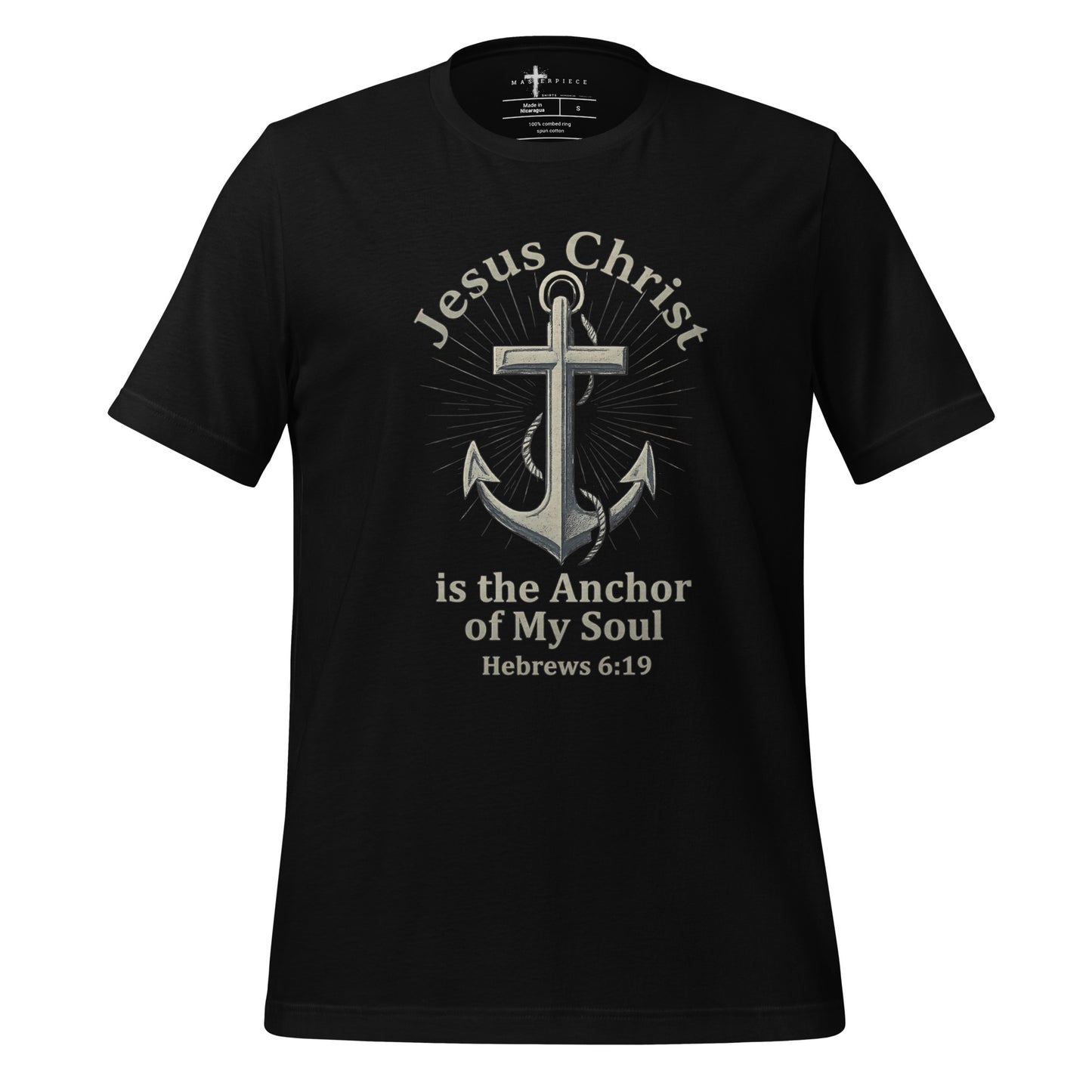  Jesus Christ is the Anchor of my soul Christian T-shirt  Hebrews 6:19