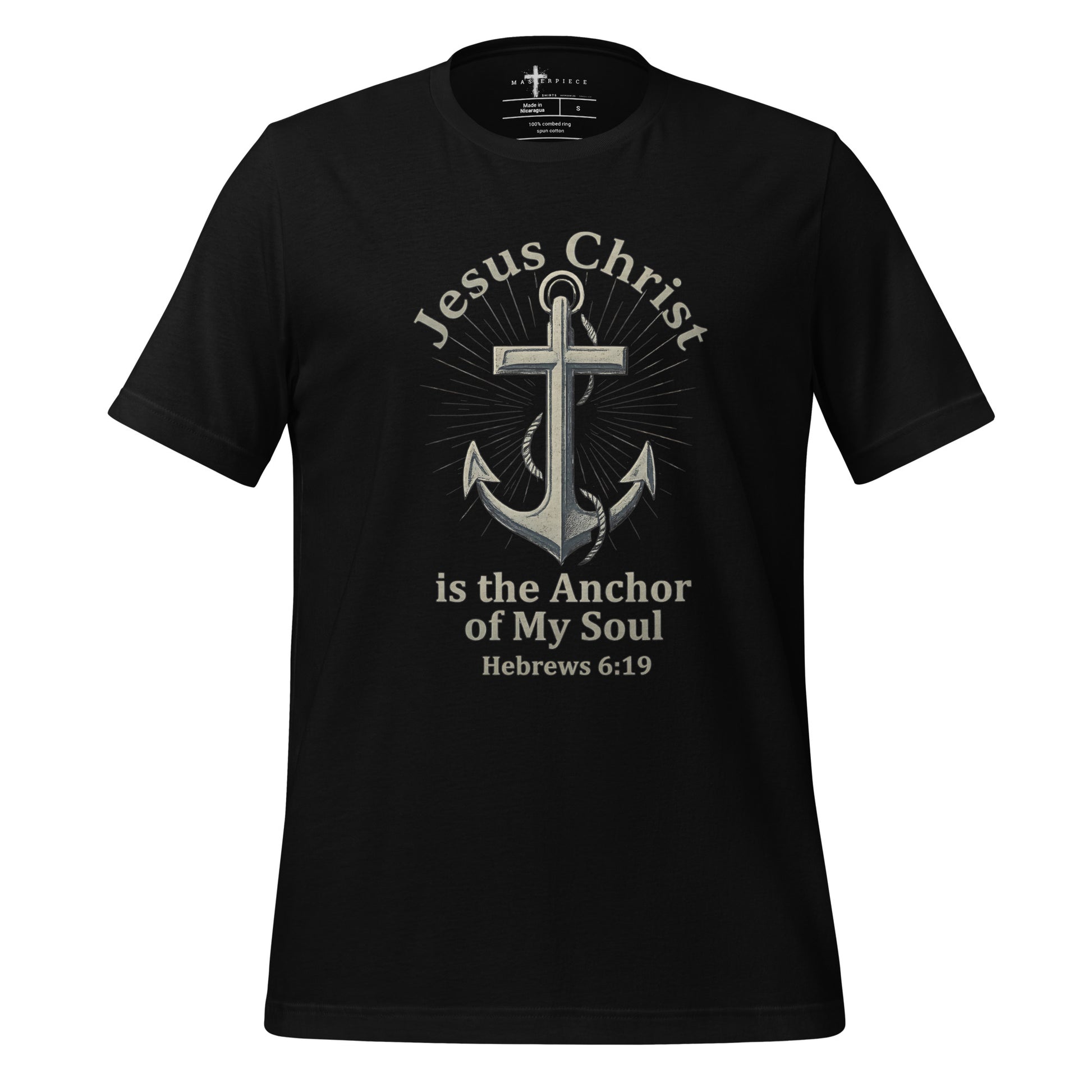  Jesus Christ is the Anchor of my soul Christian T-shirt  Hebrews 6:19