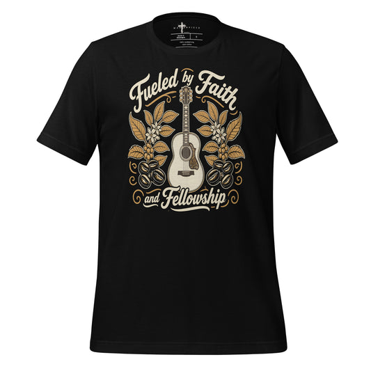Fueled by Faith Guitar - Black - MasterPiece Shirts