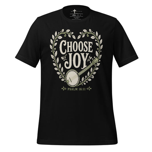 Choose Joy Banjo - Black - MasterPiece Shirts