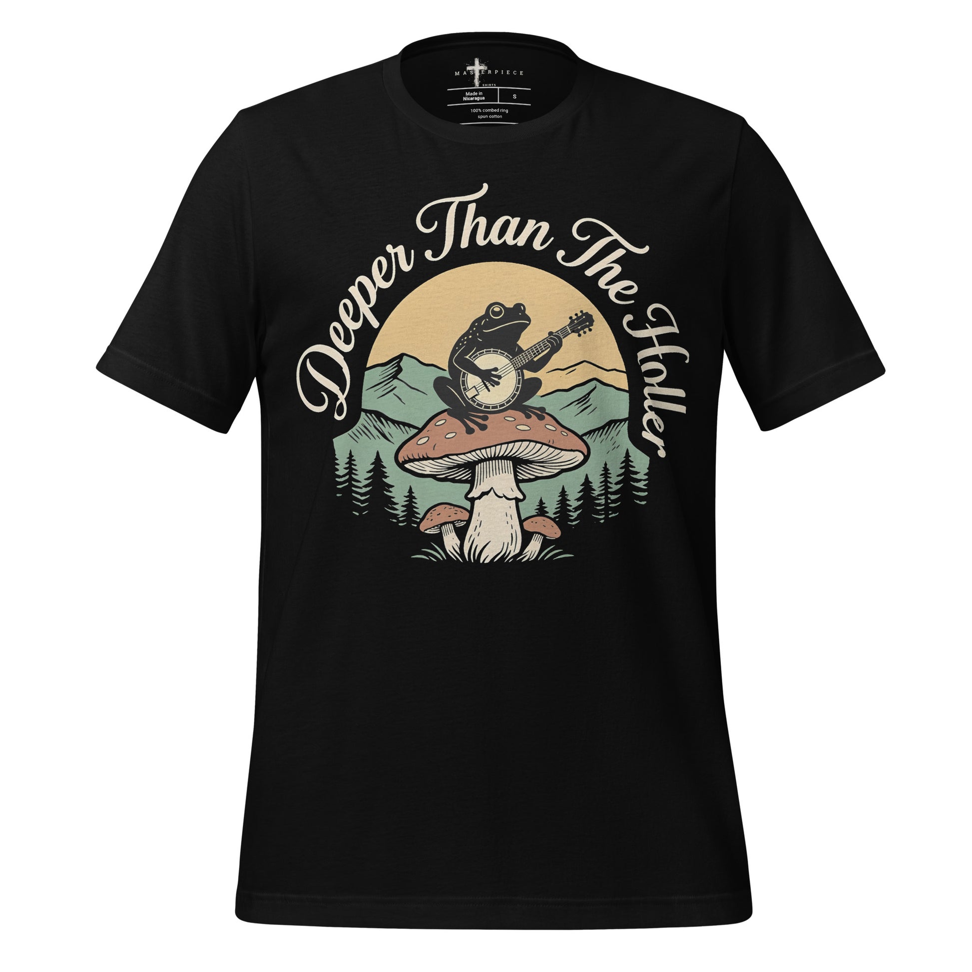 Deeper than the Hollar - Black - MasterPiece Shirts