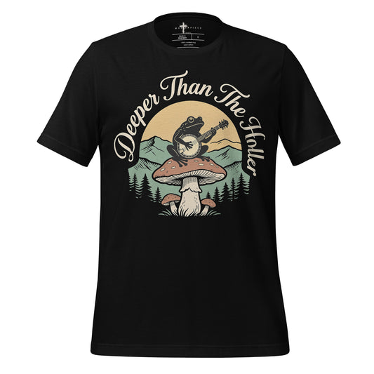 Deeper than the Hollar - Black - MasterPiece Shirts