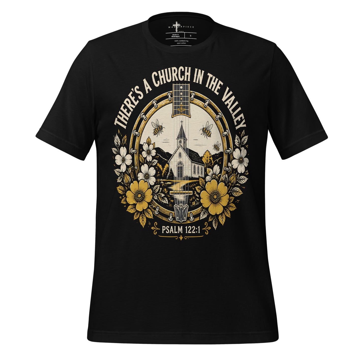 Church in the Valley Banjo - Black - MasterPiece Shirts