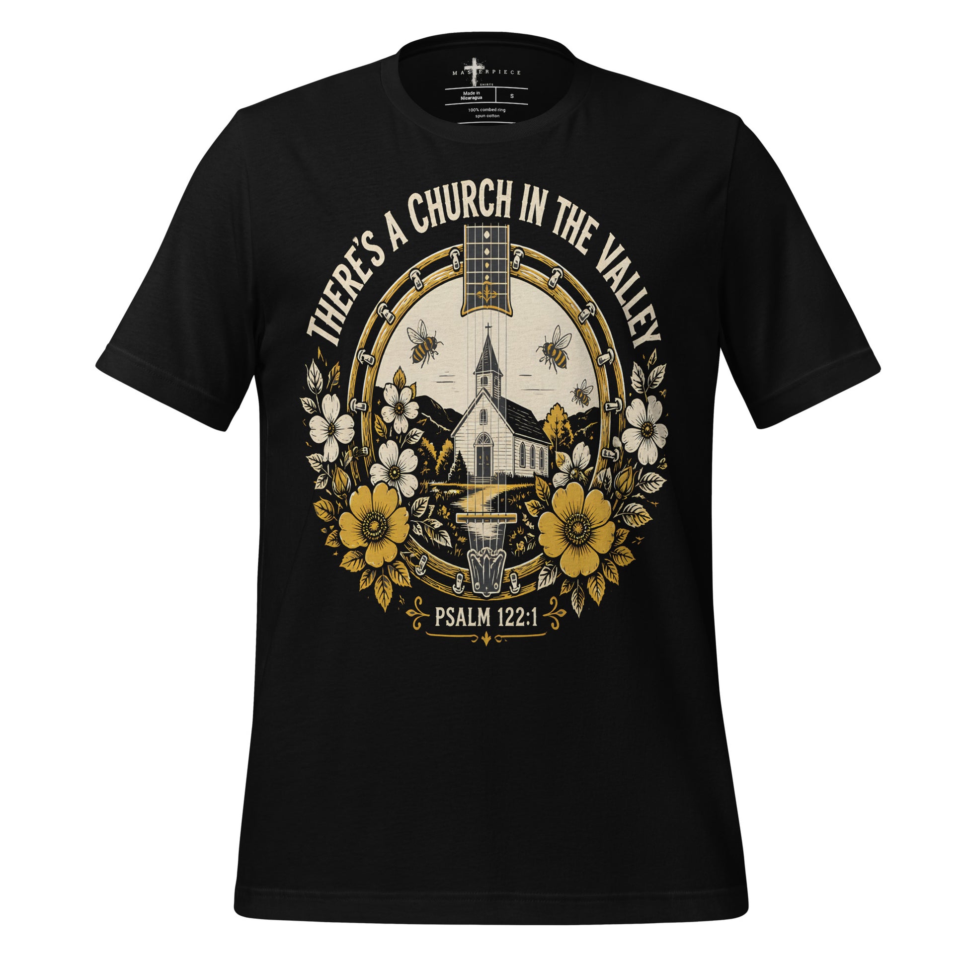Church in the Valley Banjo - Black - MasterPiece Shirts