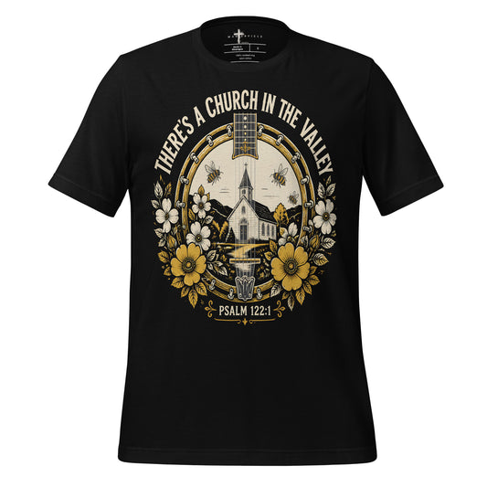 Church in the Valley Banjo - Black - MasterPiece Shirts
