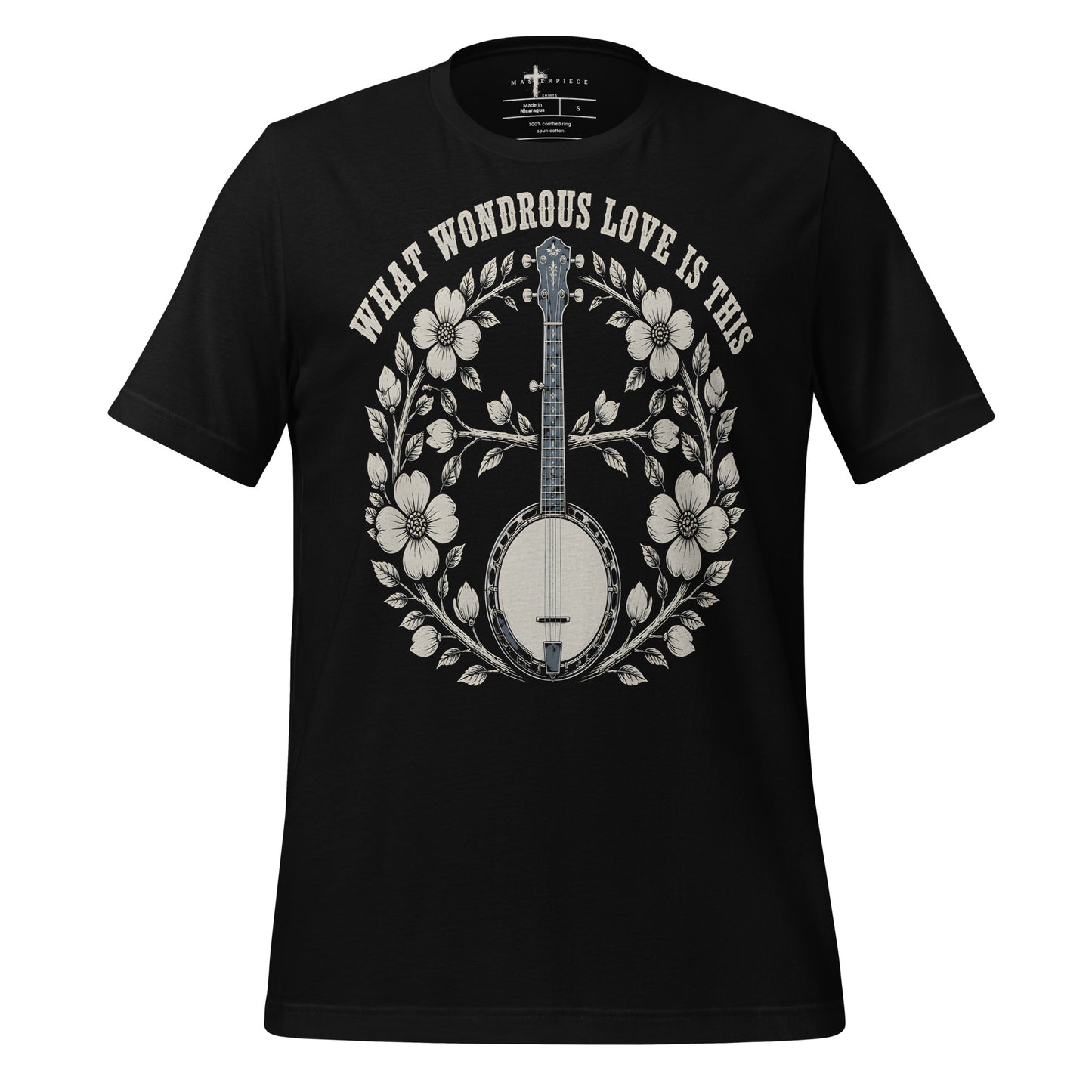 Wondrous Love Banjo - Black - MasterPiece Shirts