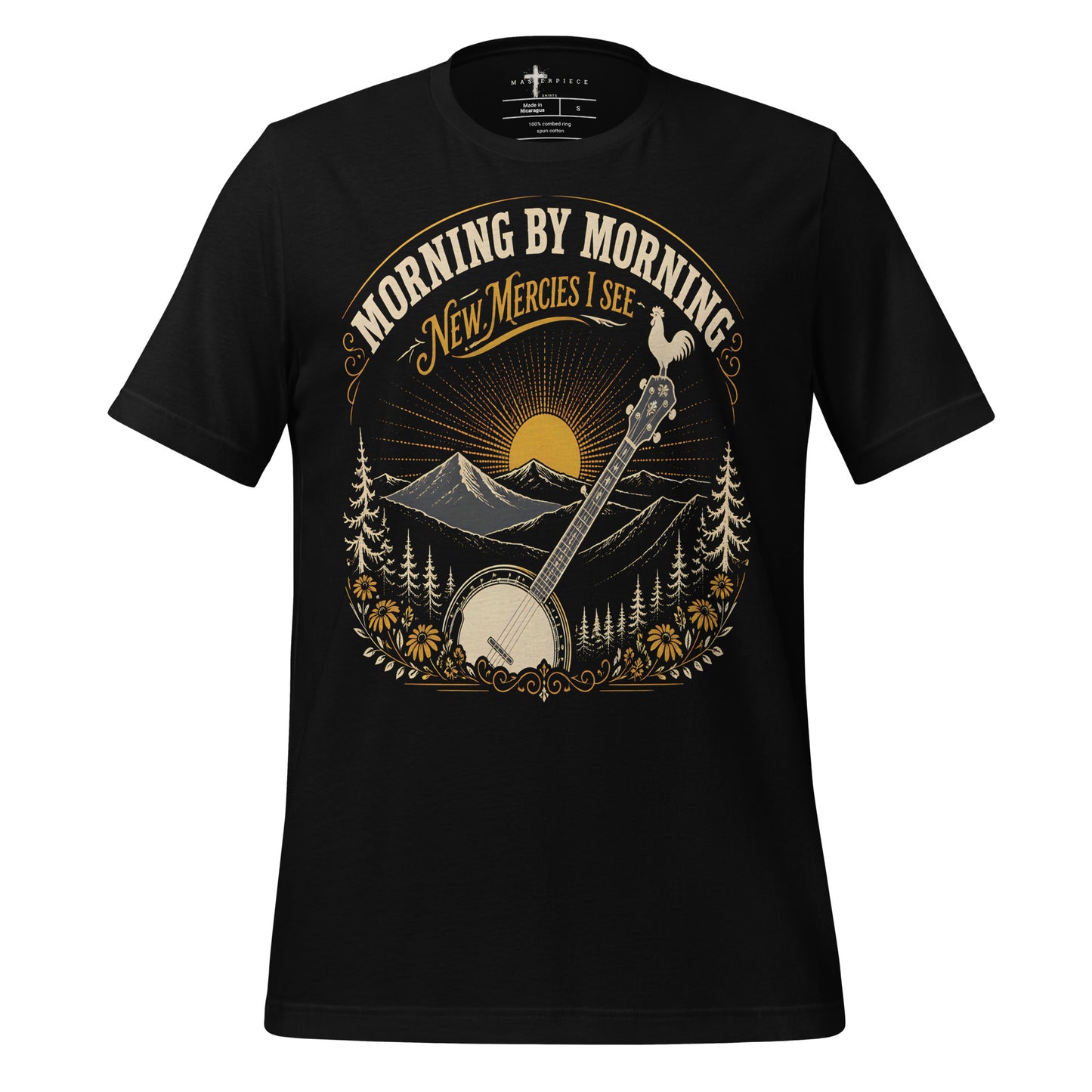Morning by Morning Banjo - Black - MasterPiece Shirts