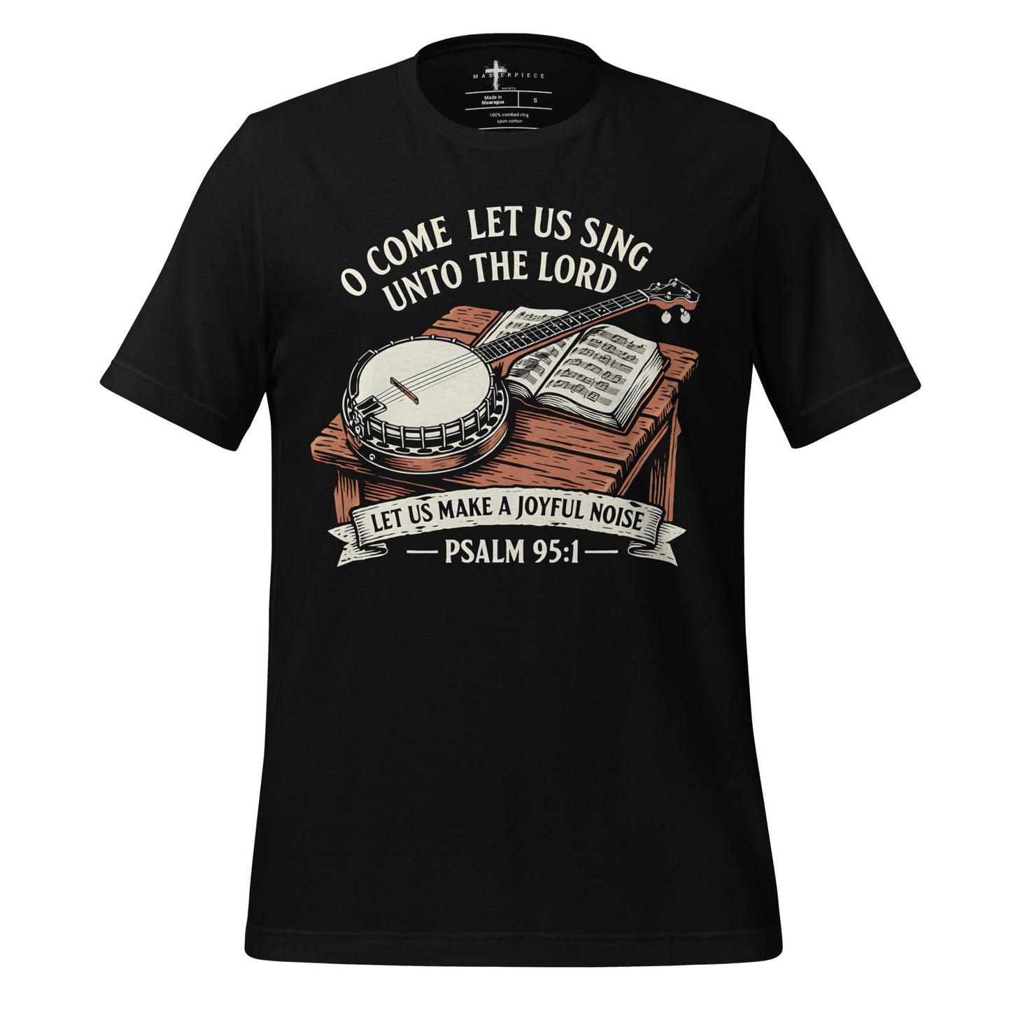 Let us Sing Banjo - Black - MasterPiece Shirts