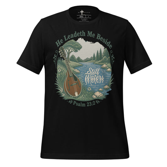 Still Waters Mandolin - Black - MasterPiece Shirts