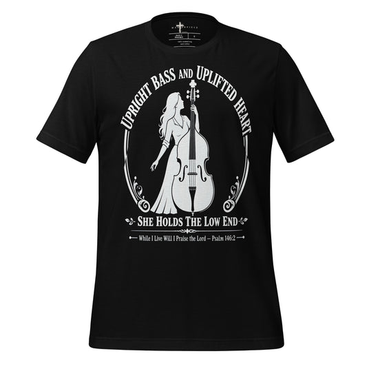 Upright Bass Female - Black - MasterPiece Shirts