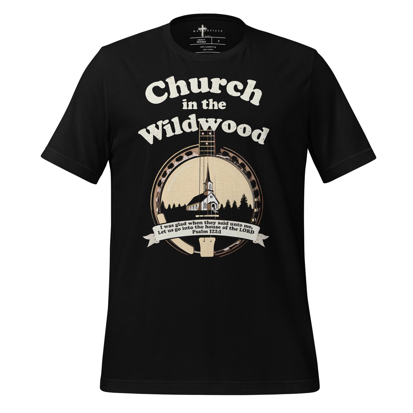 Church in Wildwood Banjo - Black - MasterPiece Shirts