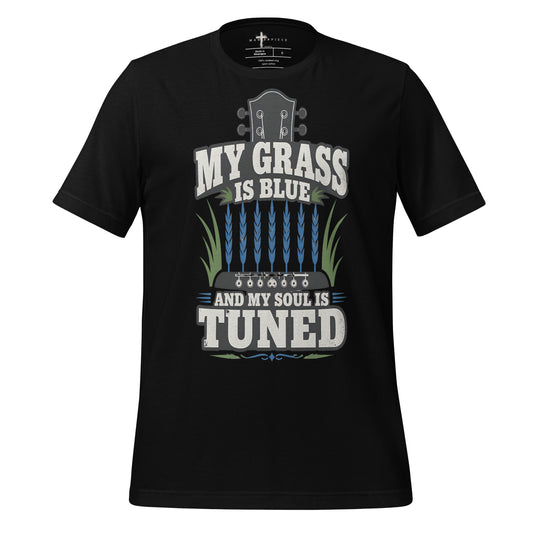 Bluegrass Tuned - Black - MasterPiece Shirts