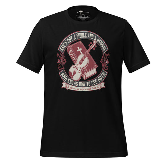 Fiddle Hymnal - Black - MasterPiece Shirts