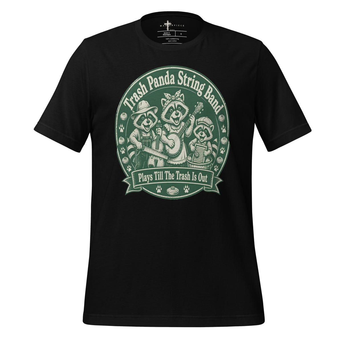 Trash Panda Band - Black - MasterPiece Shirts