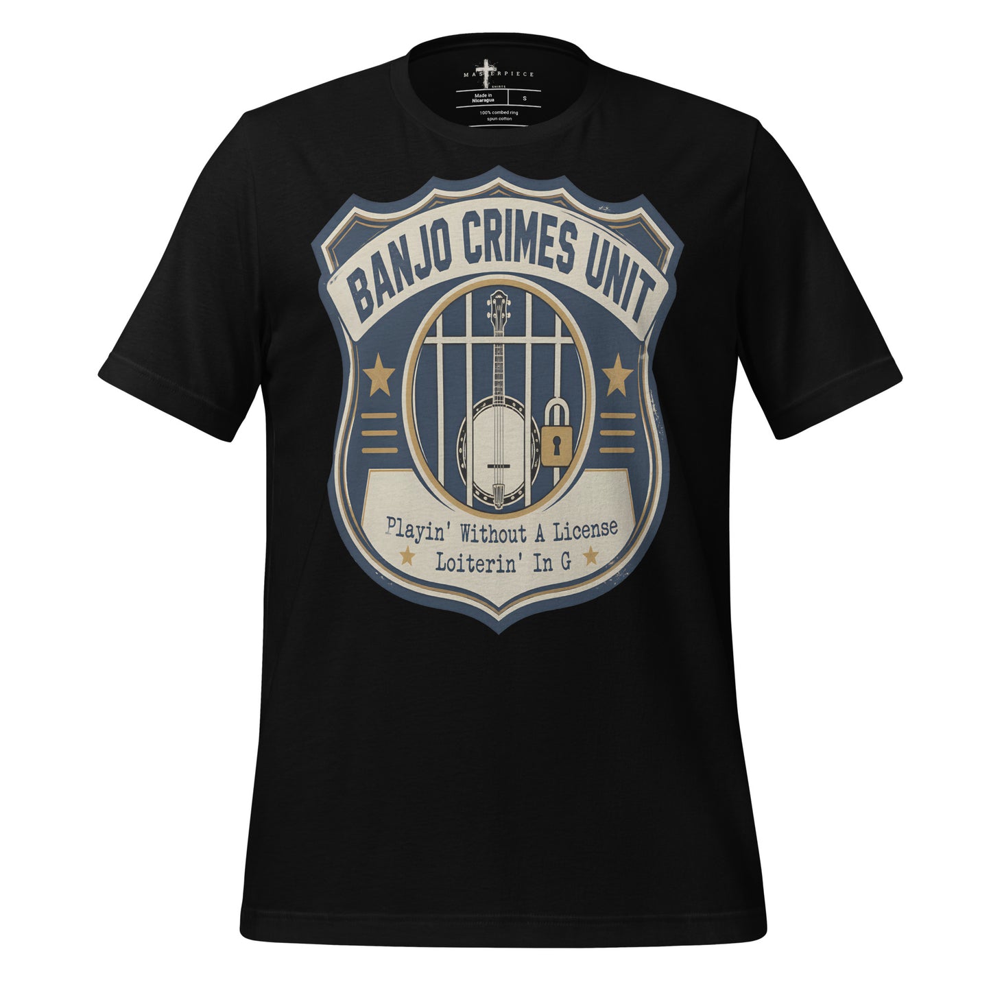 Banjo Crimes - Black - MasterPiece Shirts
