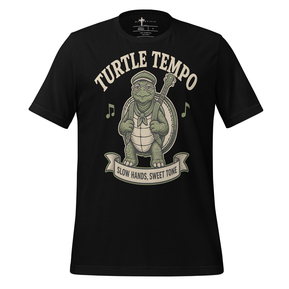 Turtle Tempo Banjo - Black - MasterPiece Shirts