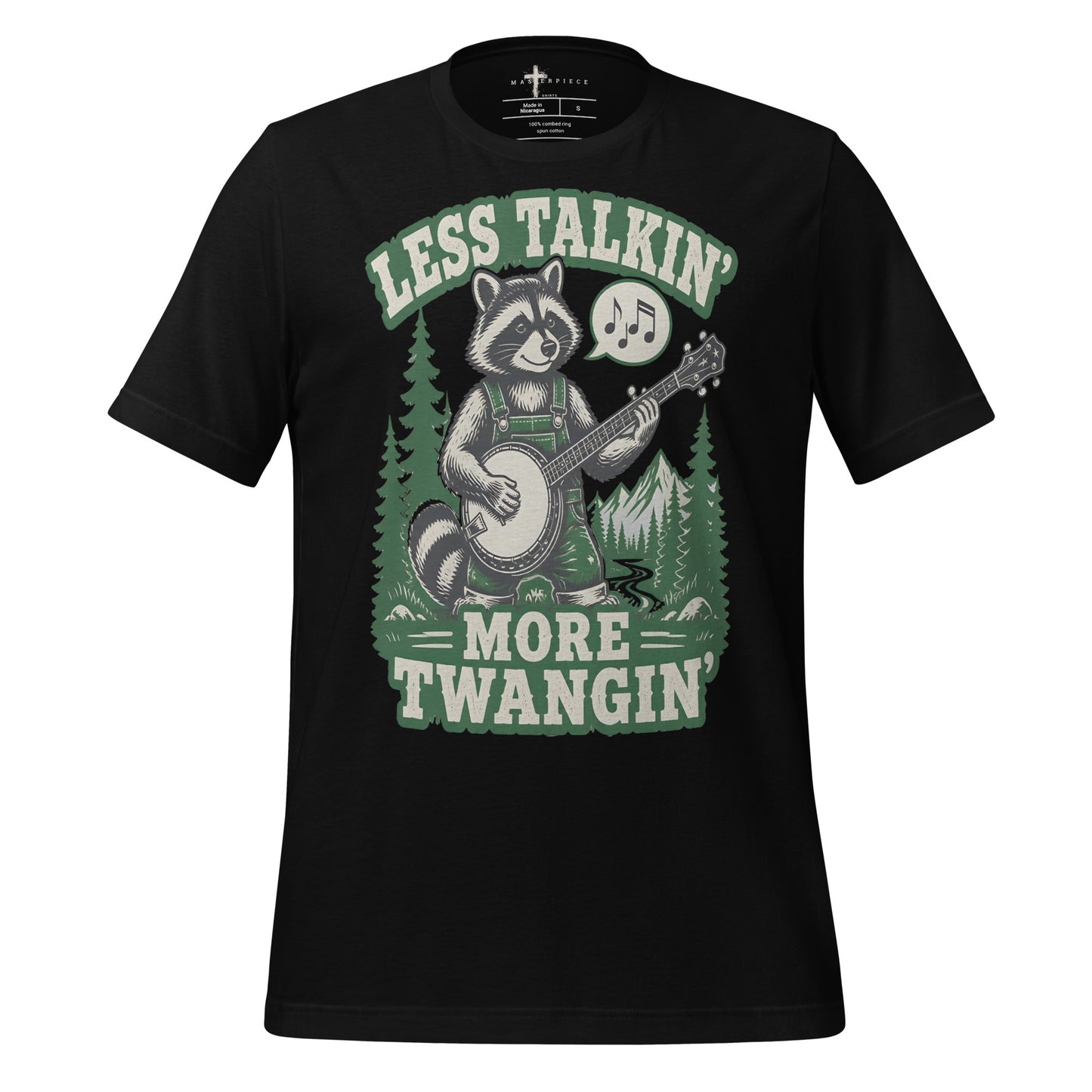 Less Talk More Twang - Black - MasterPiece Shirts