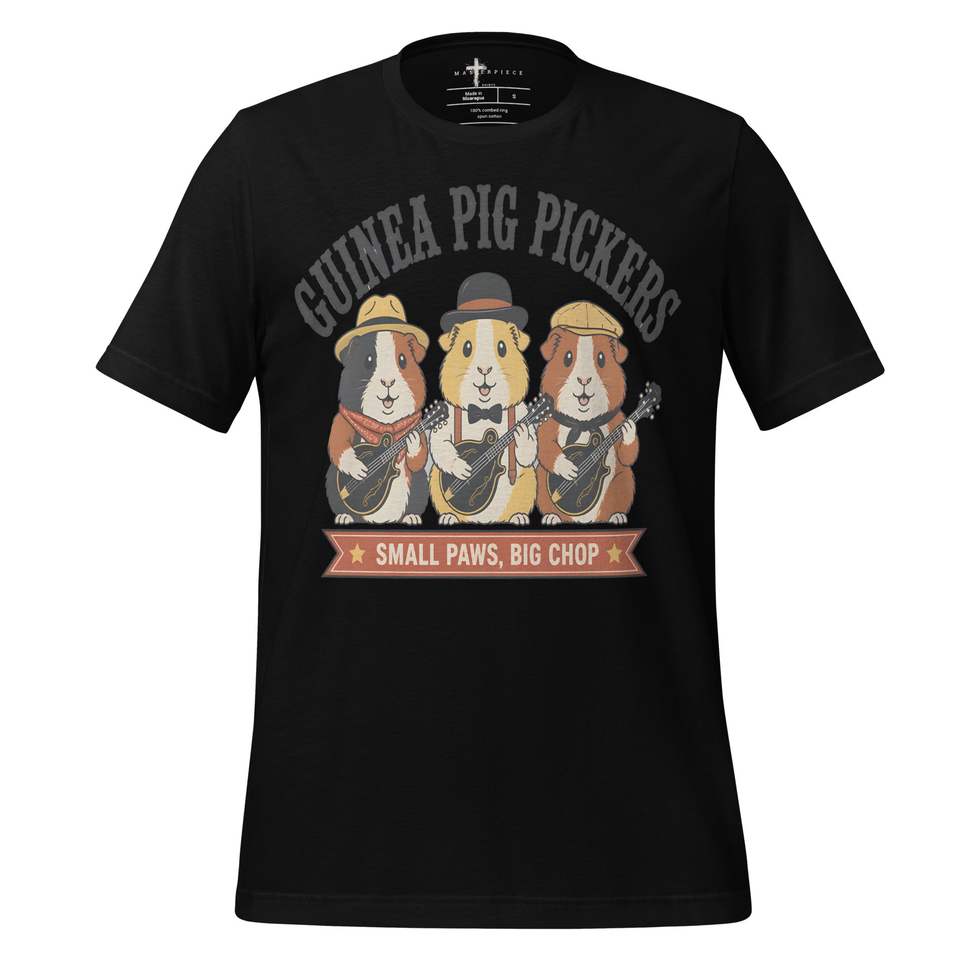 Guinea Pig Pickers - Black - MasterPiece Shirts