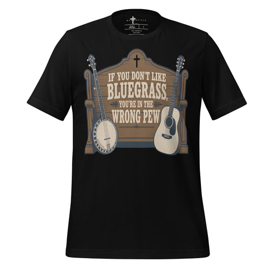 Bluegrass Pew - Black - MasterPiece Shirts