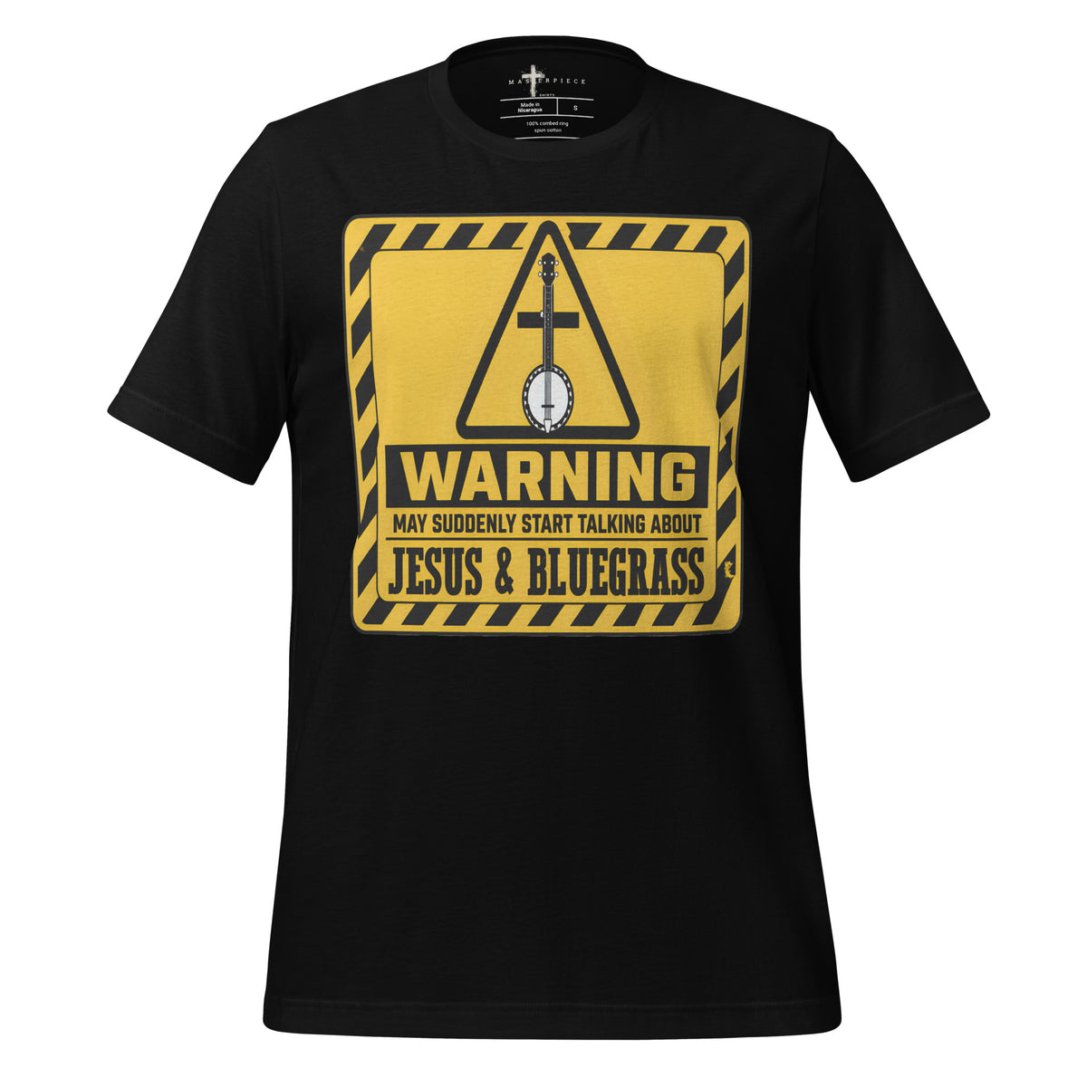 Bluegrass Warning - Black - MasterPiece Shirts