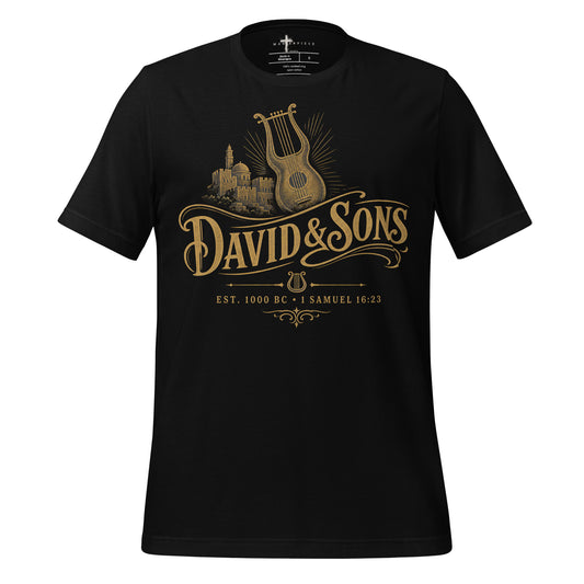 David and Sons - Black - MasterPiece Shirts