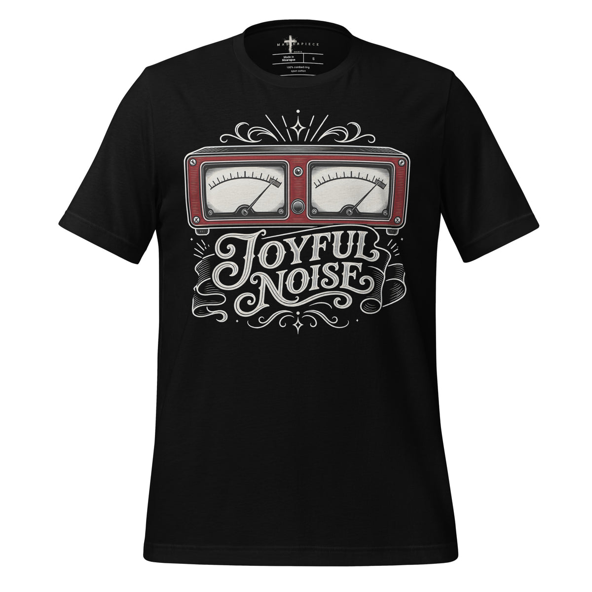Joyful Noise Sound Meter - Black - MasterPiece Shirts