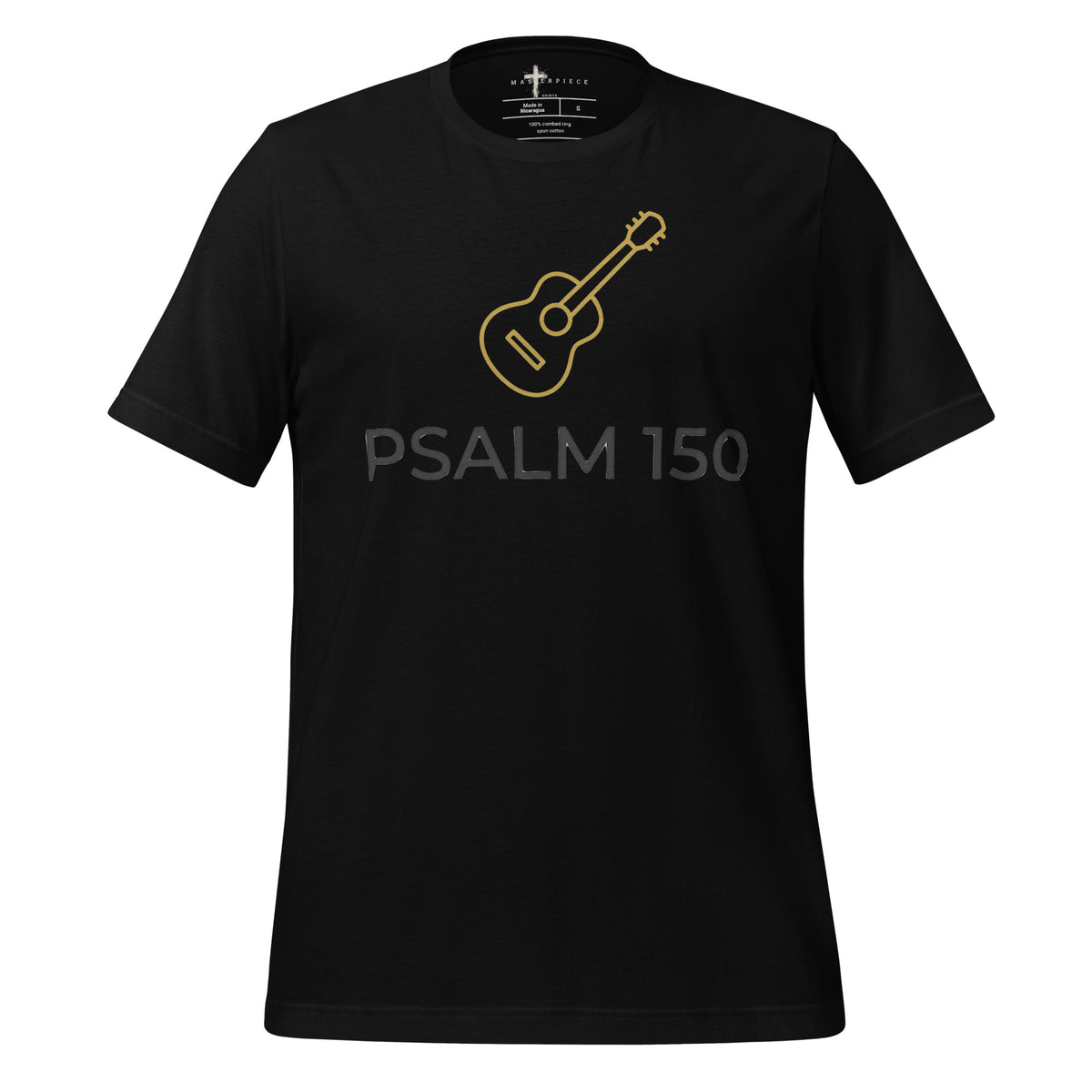 Psalm 150 Guitar - Black - MasterPiece Shirts