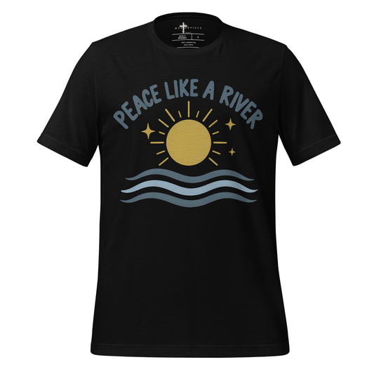 Peace Like a River - Black - MasterPiece Shirts