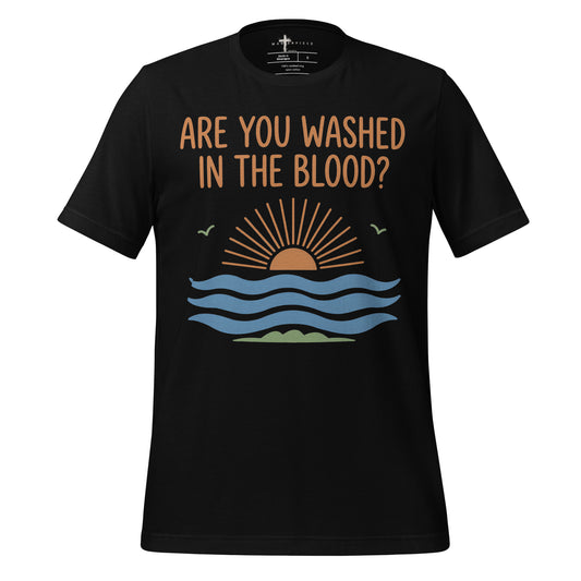 Washed in the Blood - Black - MasterPiece Shirts