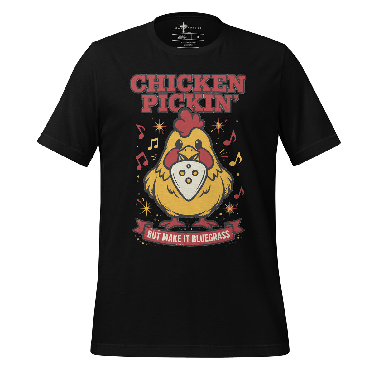 Chicken Pickin - Black - MasterPiece Shirts