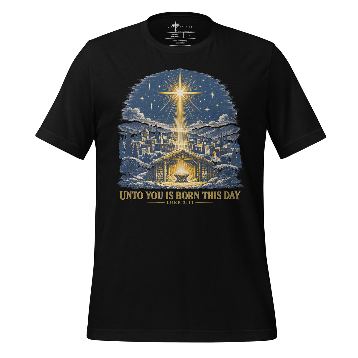Unto to You Born - Black - MasterPiece Shirts