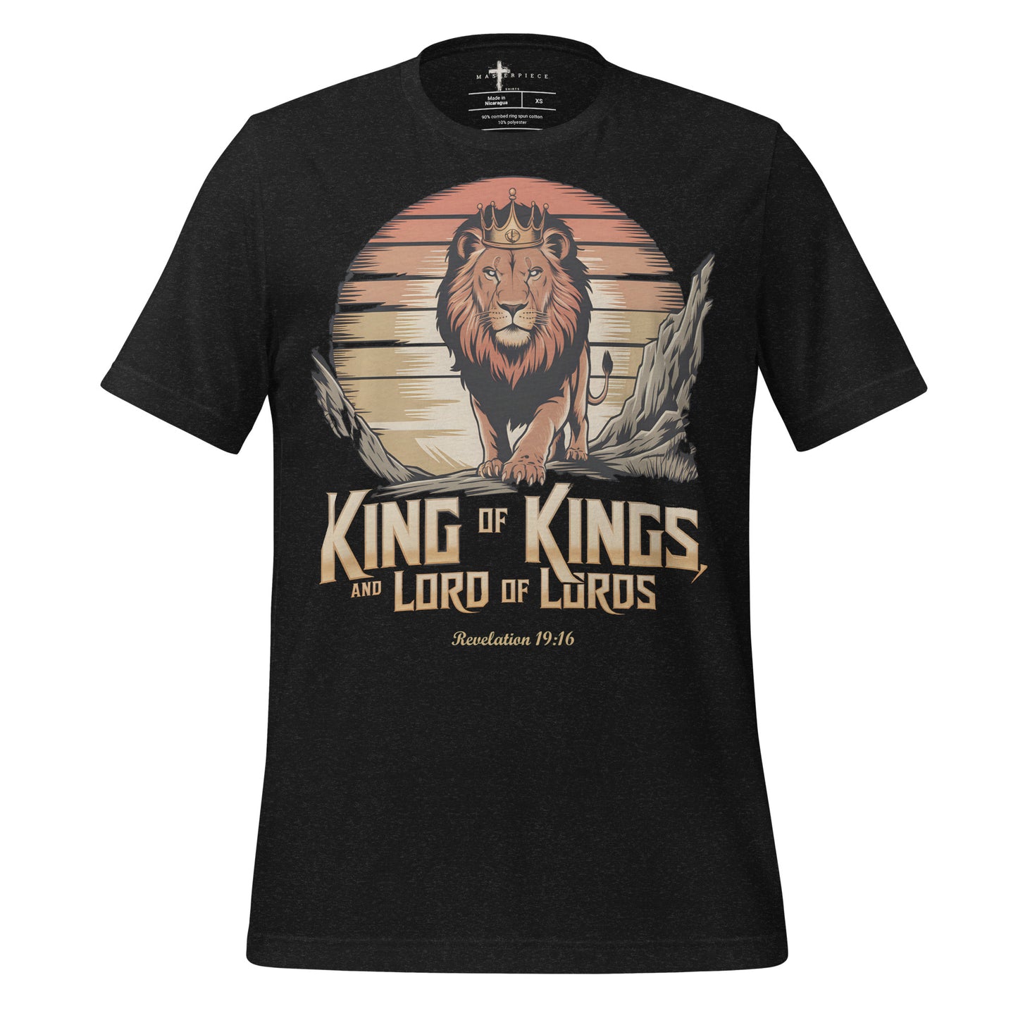 King of Kings T-Shirt  Christian Bible Verse T-Shirt