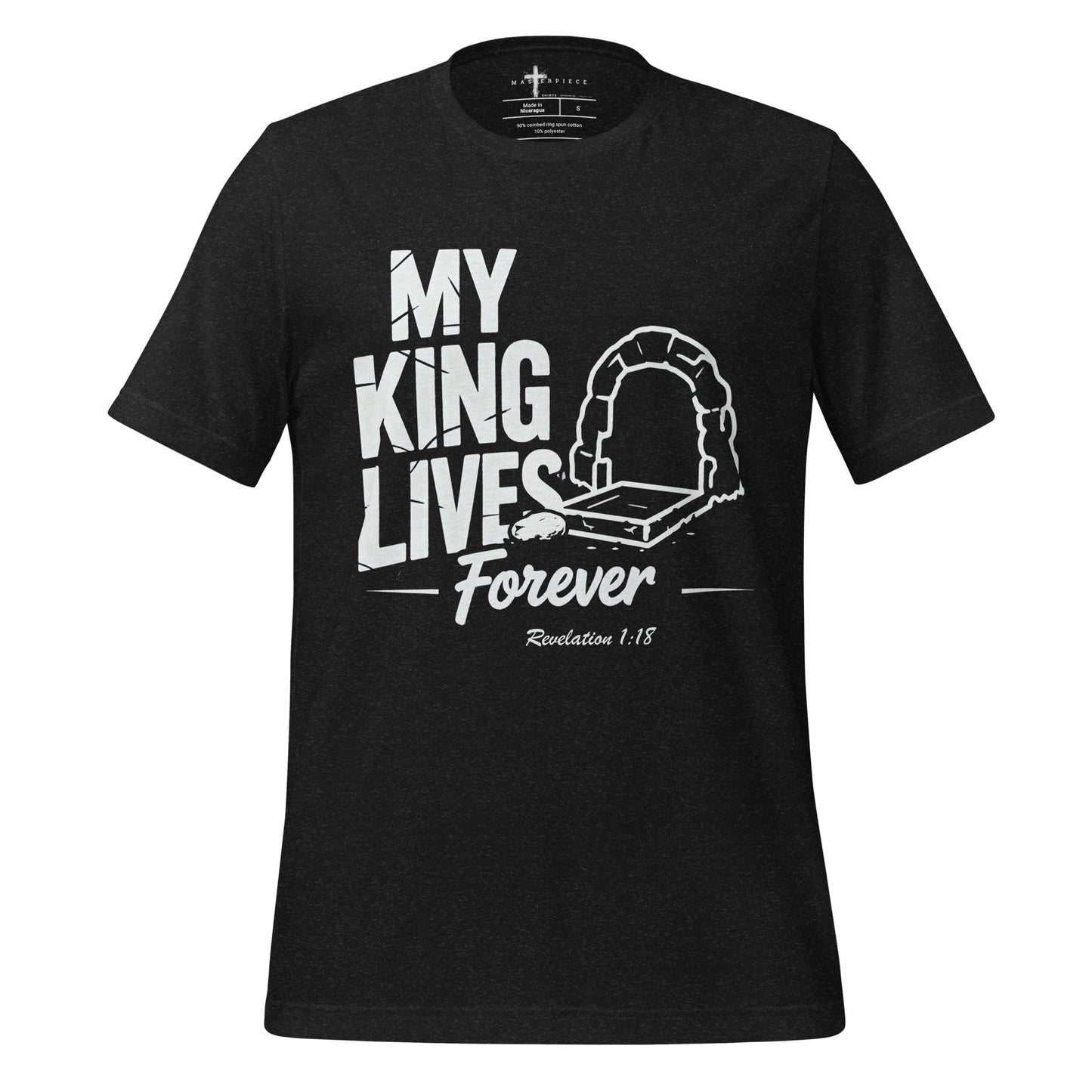 My King Lives Forever Christian T-shirt