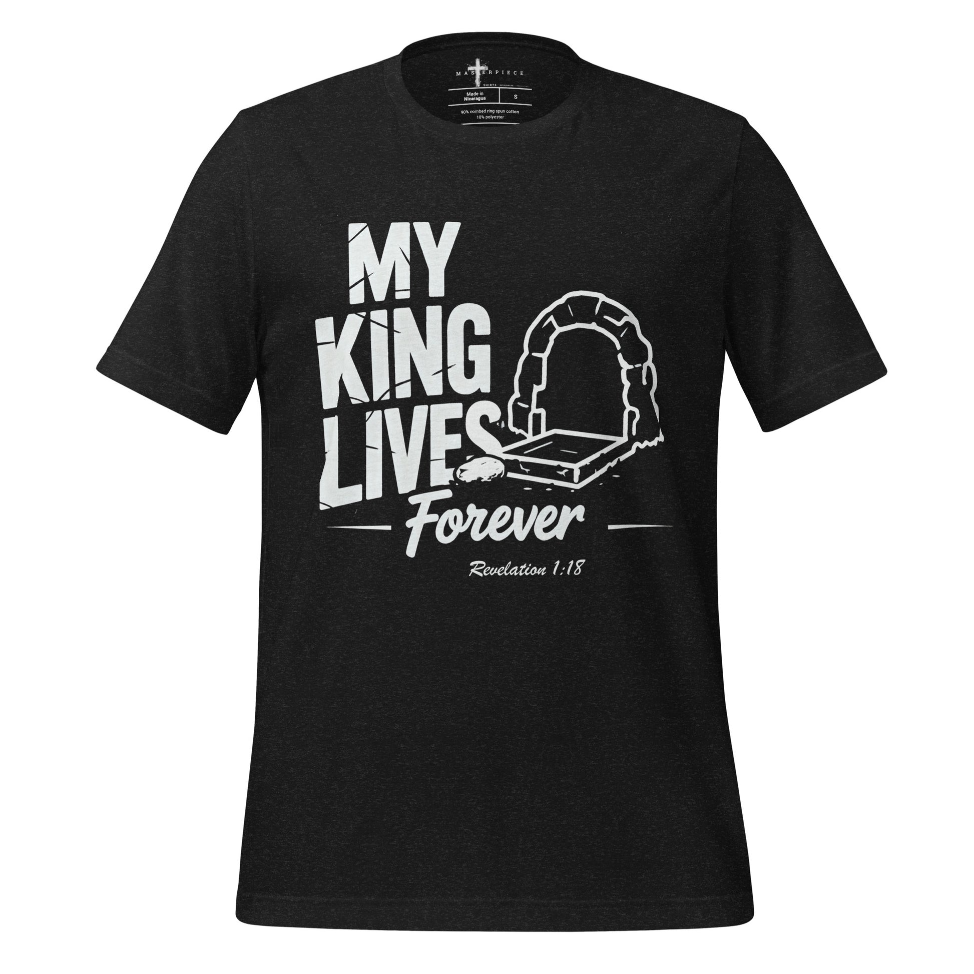 My King Lives Forever Christian T-shirt