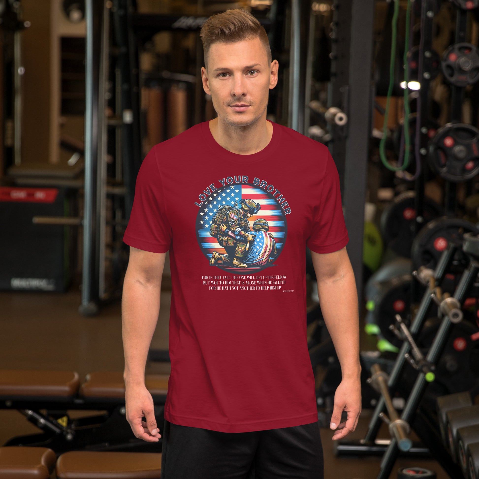 Love your Brother  Christian Bible Verse T-Shirt