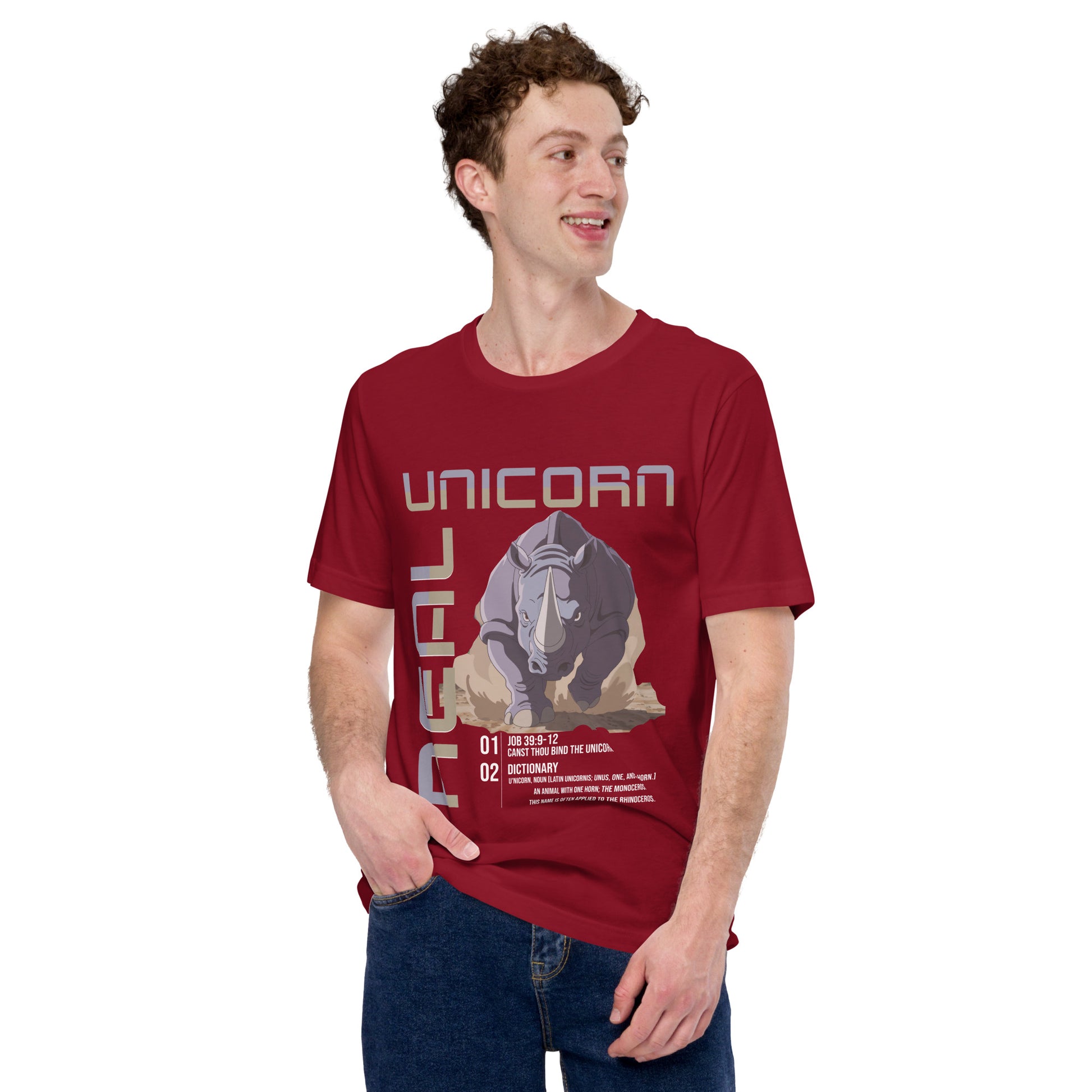 Real Unicorn  Christian Bible Verse T-Shirt