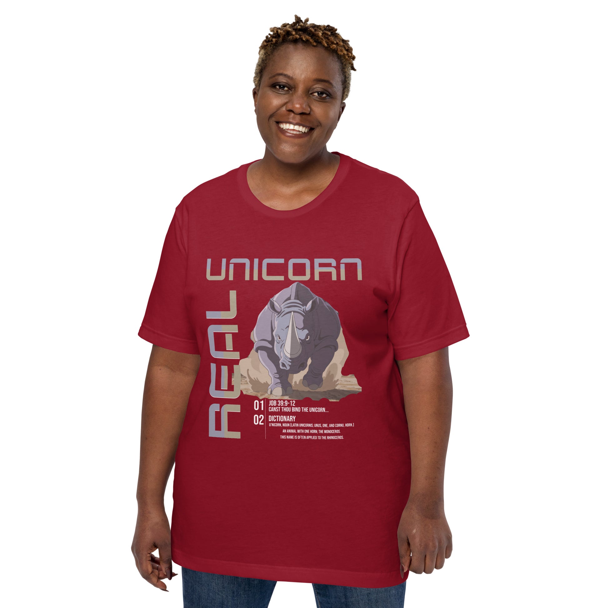 Real Unicorn  Christian Bible Verse T-Shirt