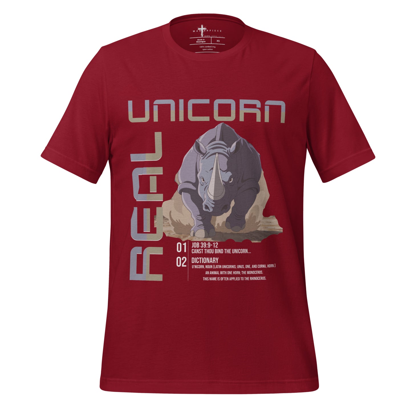 Real Unicorn  Christian Bible Verse T-Shirt