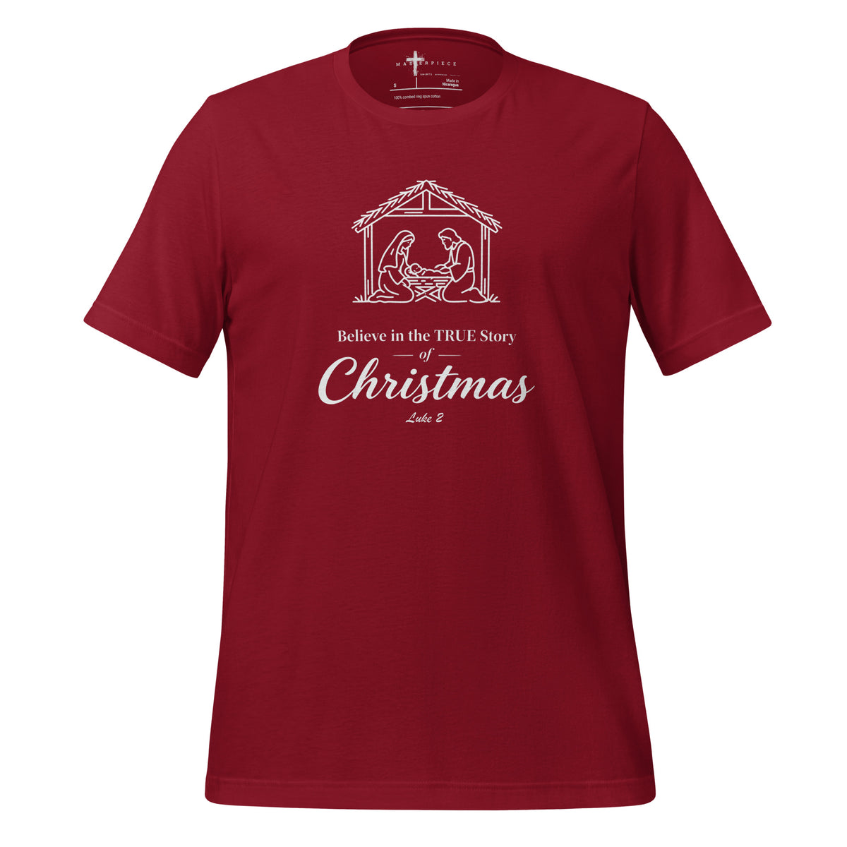 Christmas Christian  T-Shirt Luke 2
