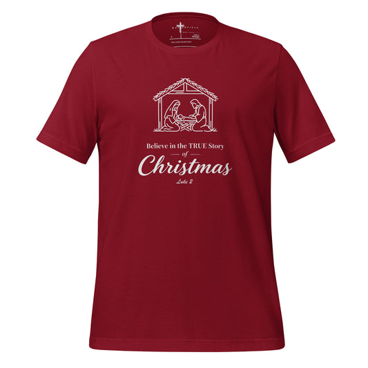 Christmas Christian  T-Shirt Luke 2
