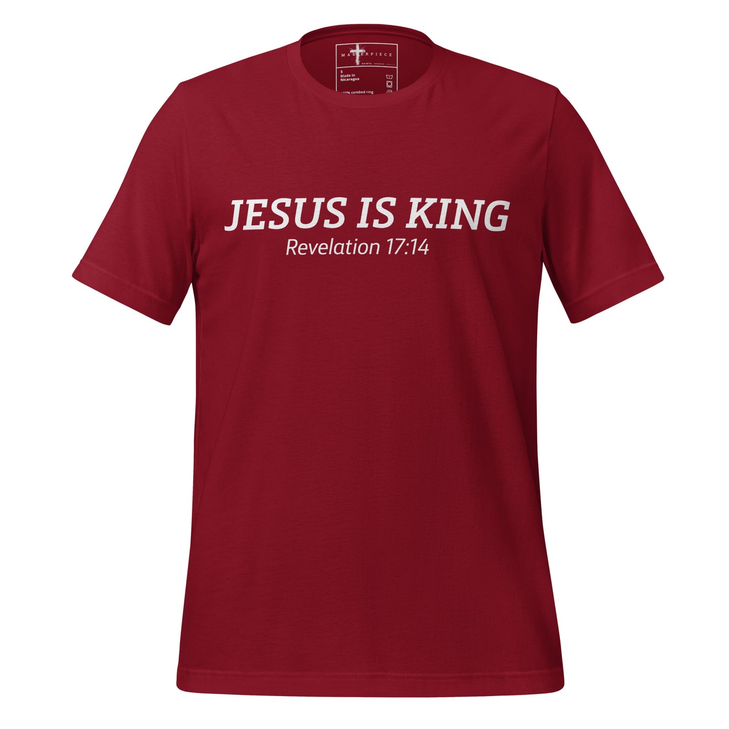  Jesus is King Christian T-shirt 