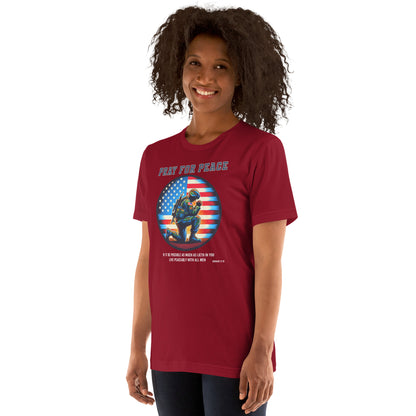 Pray for Peace  Christian Bible Verse T-Shirt