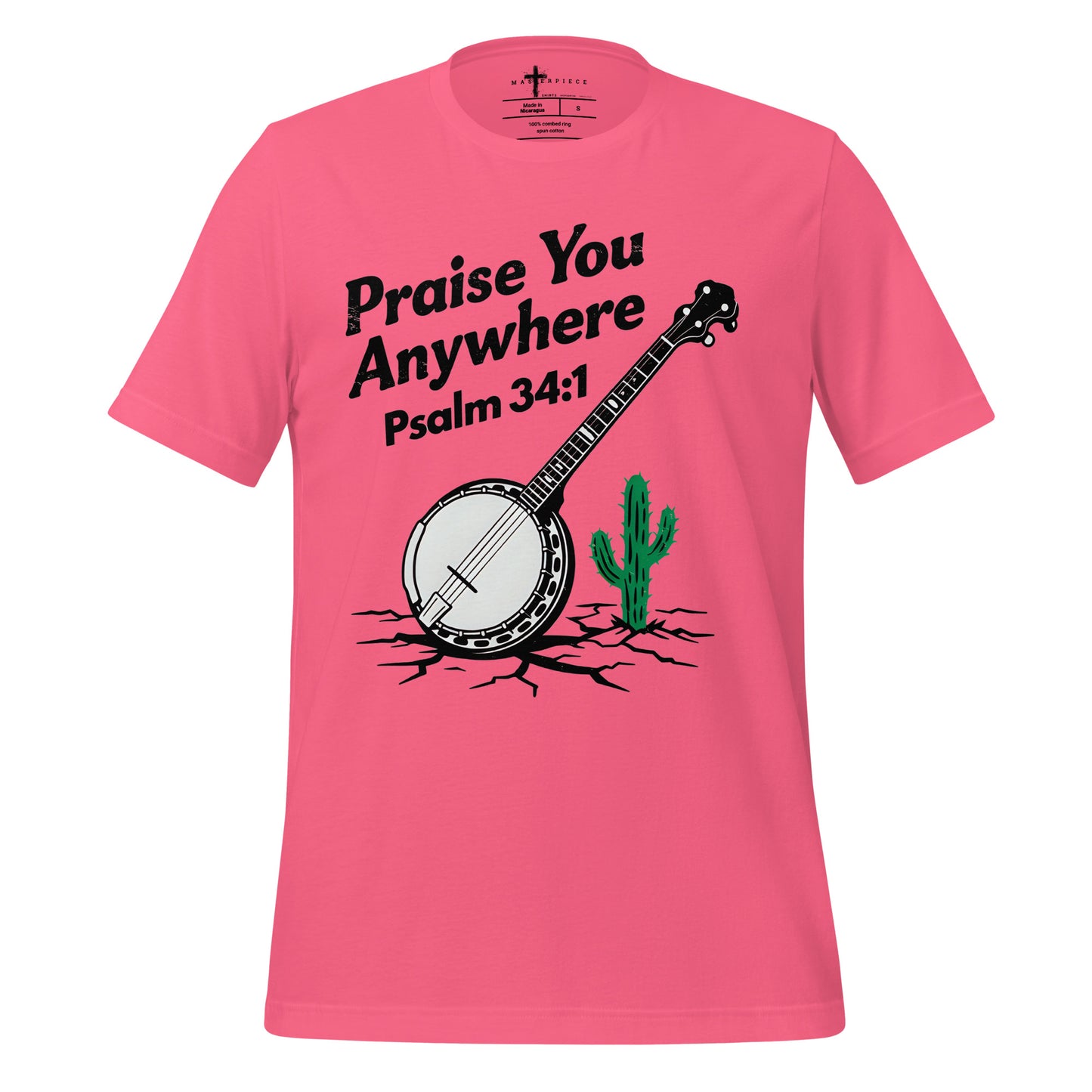 Praise You Anywhere Banjo - Pink - MasterPiece Shirts