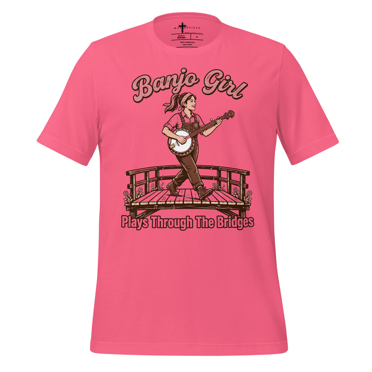 Banjo Girl - Pink - MasterPiece Shirts