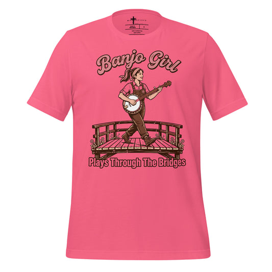 Banjo Girl - Pink - MasterPiece Shirts