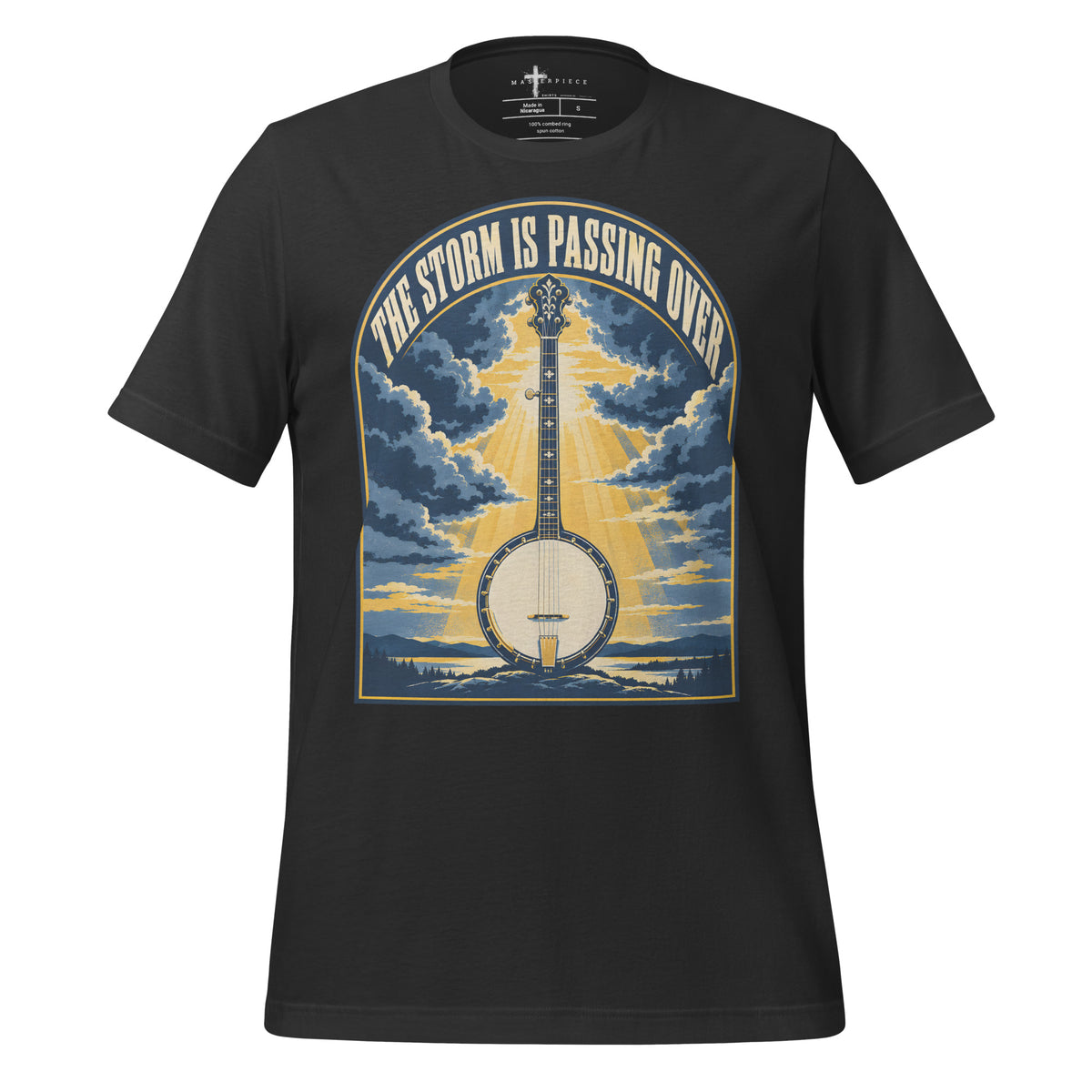 Storm Passing by Banjo - Grey - MasterPiece Shirts