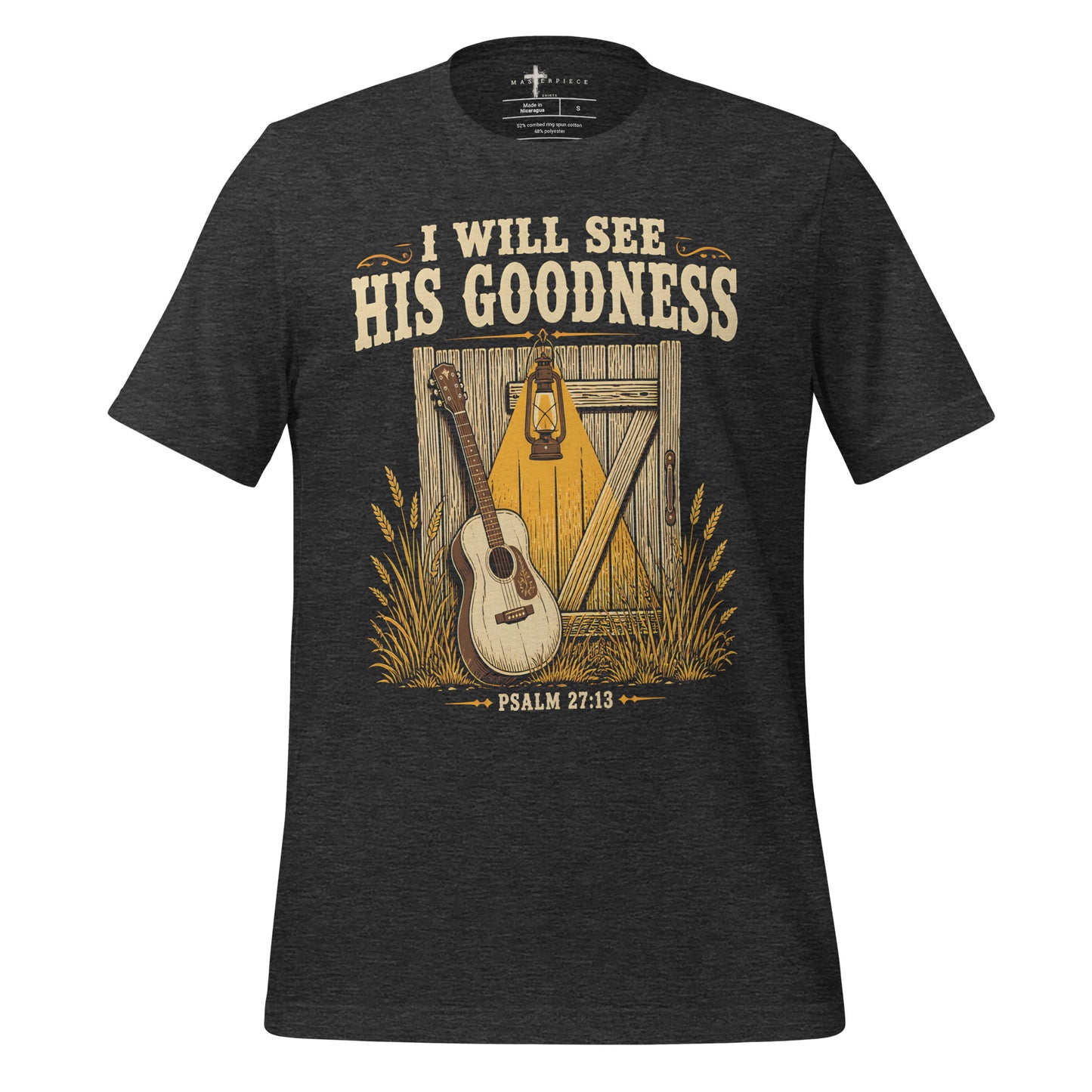 His Goodness Guitar - Grey - MasterPiece Shirts