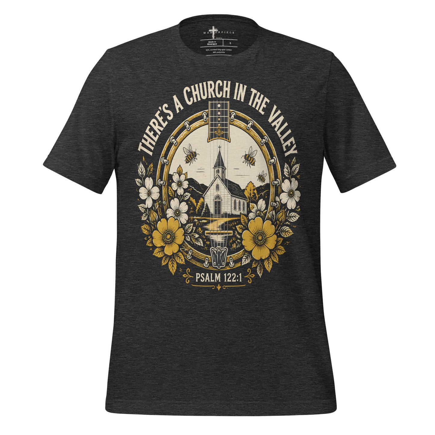 Church in the Valley Banjo - Grey - MasterPiece Shirts