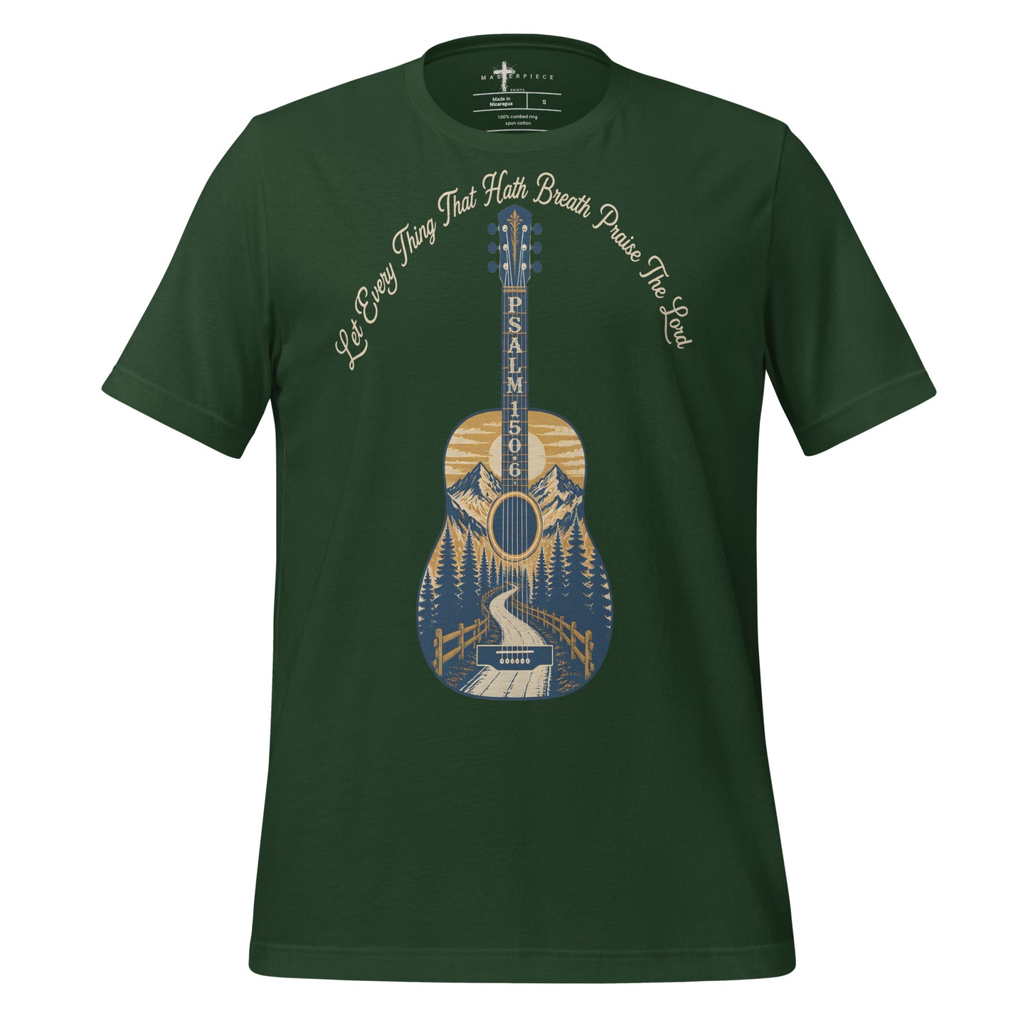 Let Everything that has Breath Guitar - Forest - MasterPiece Shirts